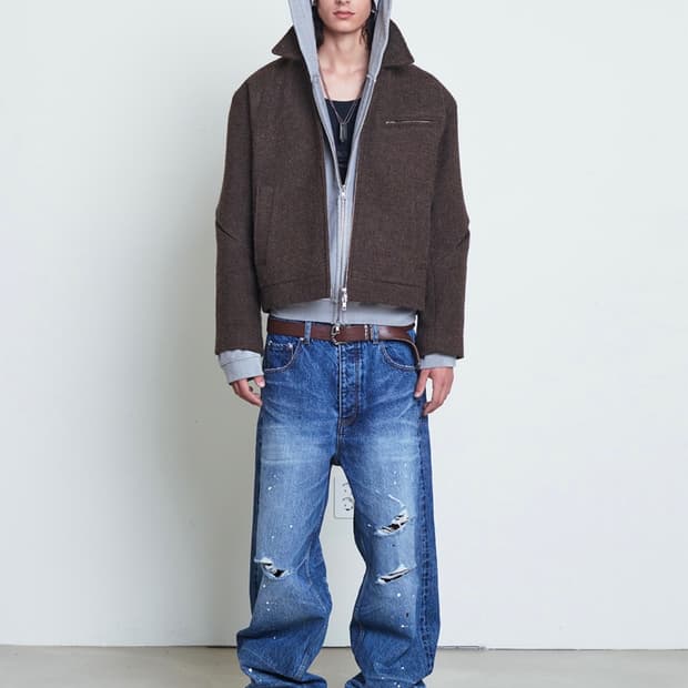 [2] 파프롬왓 울 암 컷라인 자켓