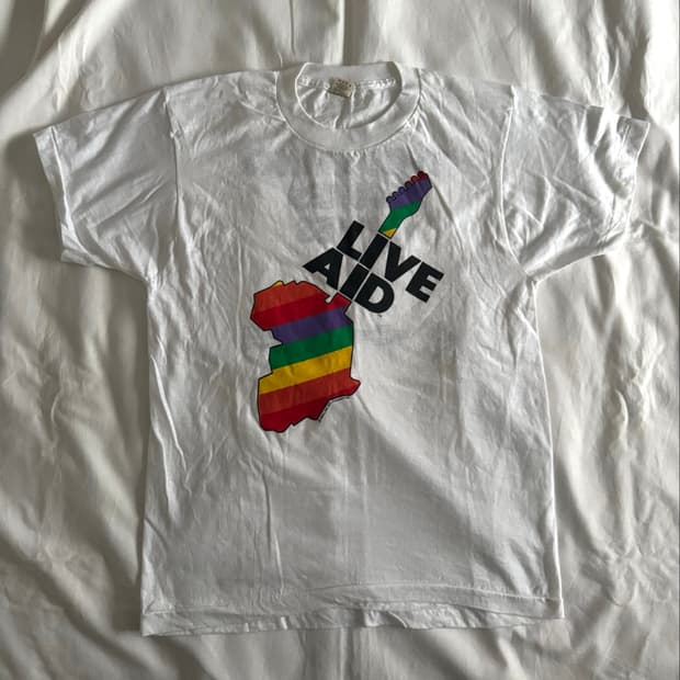 [L] 80s Live aid 오리지널 티셔츠