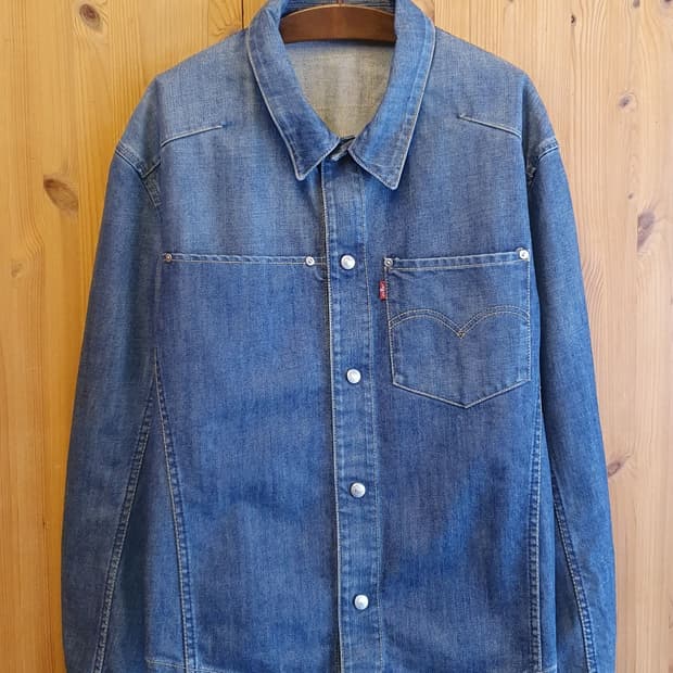 100.리바이스 엔진 트러커 데님자켓 