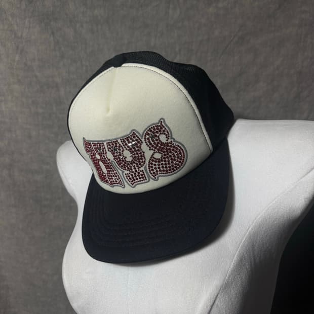 HTS Y2K Rhinestone Trucker Cap