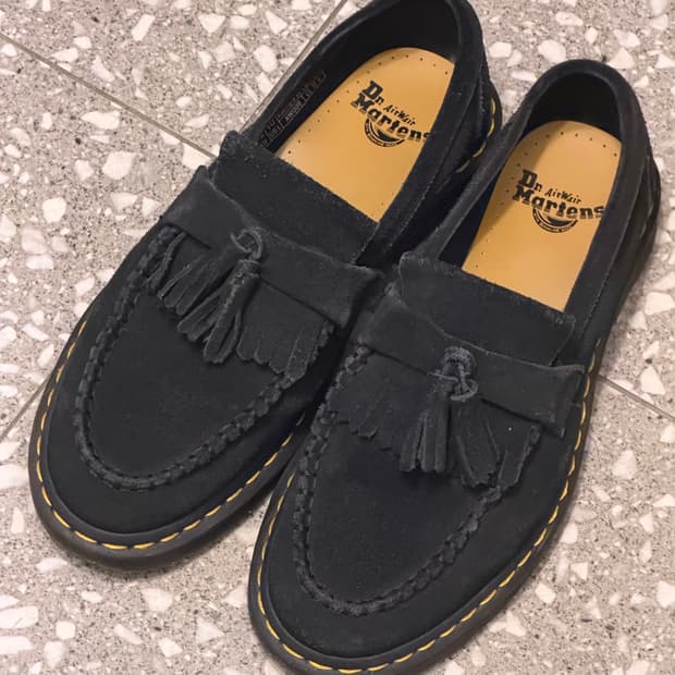 닥터마틴 E.H 스웨이드 블렉