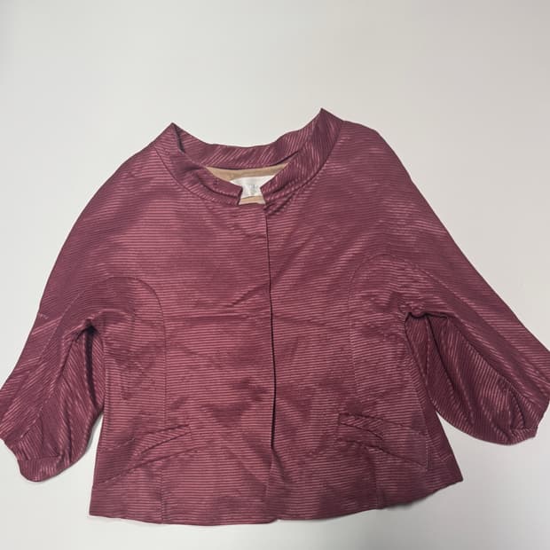 여성 오브제 간절기 크롭 자켓 44