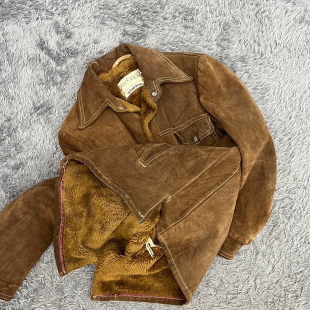 7-80s Schott Rancher suede jacket