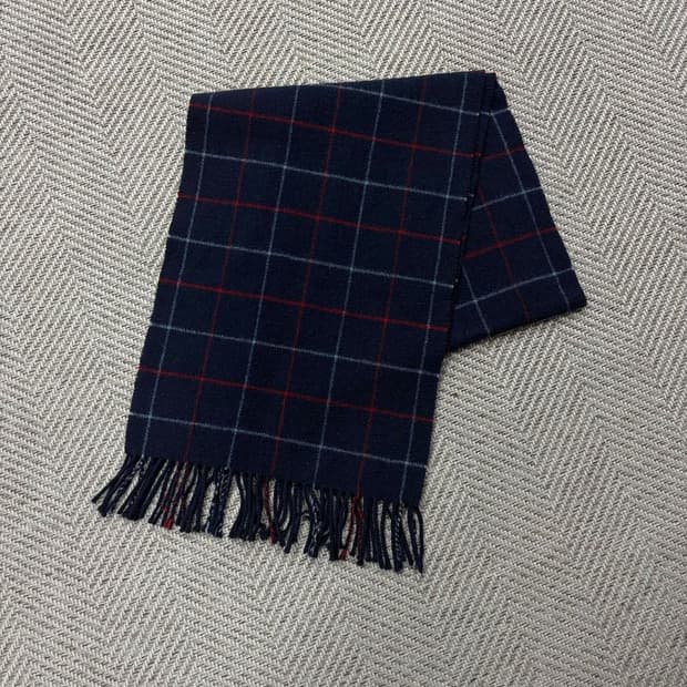 버버리 체크 램스울 머플러 v2345