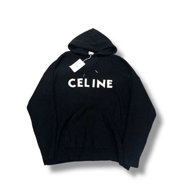 110 셀린느 리브드 빅로고 니트