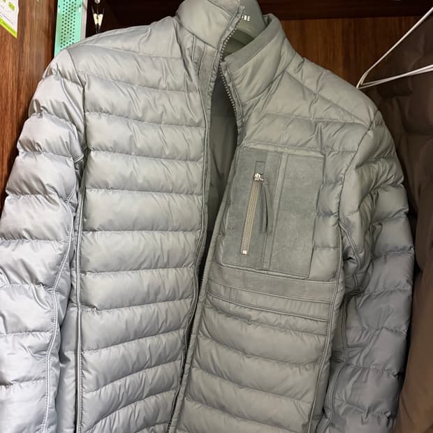 엑슬림 ep.8 02 다운 재킷 그레이 xs