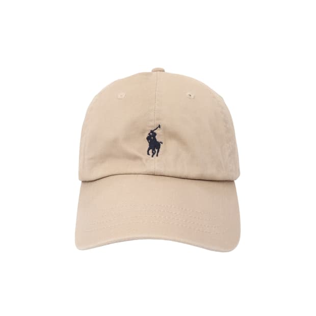 폴로 랄프로렌 베이지 베이직포니 볼캡