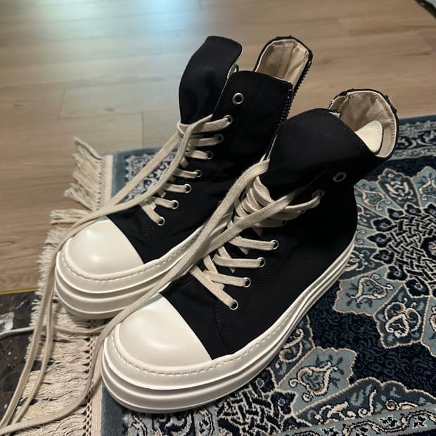 릭오웬스 다크쉐도우 플랫폼 하이탑 37