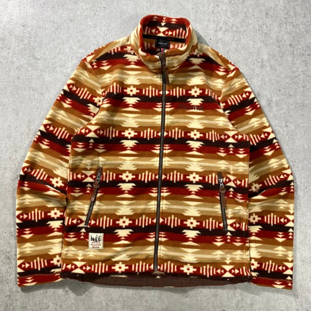 [100] Marmot 마모트 에스닉 나바호 패턴 플리스 자켓
