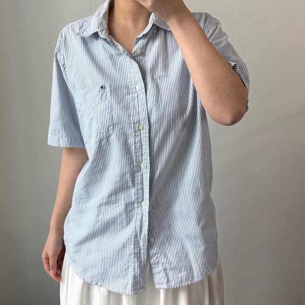 [M] 타미힐피거 스트라이프 셔츠