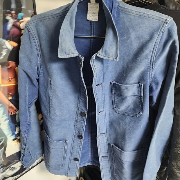 60s French MoleSkin Chore Jacket