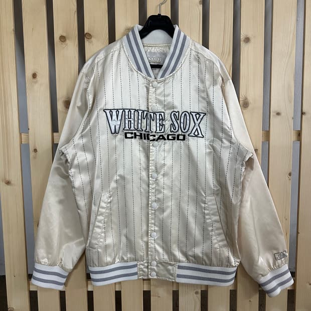 (L) MLB 시카고 화이트삭스 바시티 자켓 스타디움 점퍼