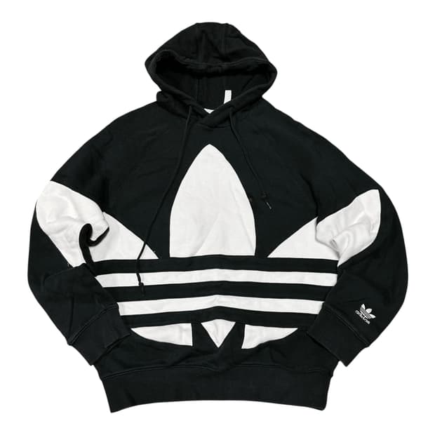 ✨ (바배) 아디다스 빅로고 블랙 후드티 