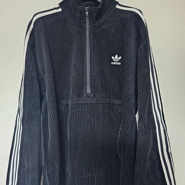 아디다스 코듀로이 아노락 2xl 