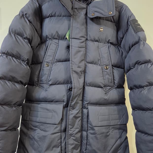 G-Star RAW 패딩 점퍼 네이비