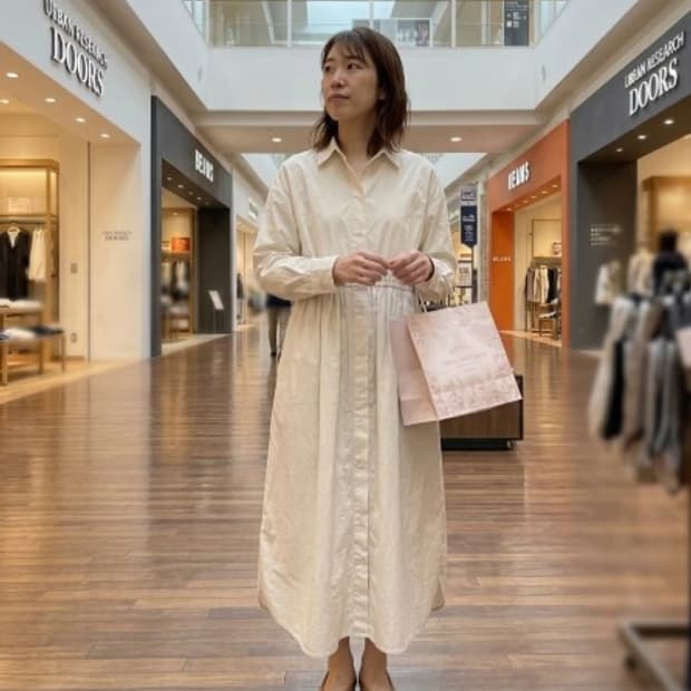 어반리서치 미니멀 셔츠원피스