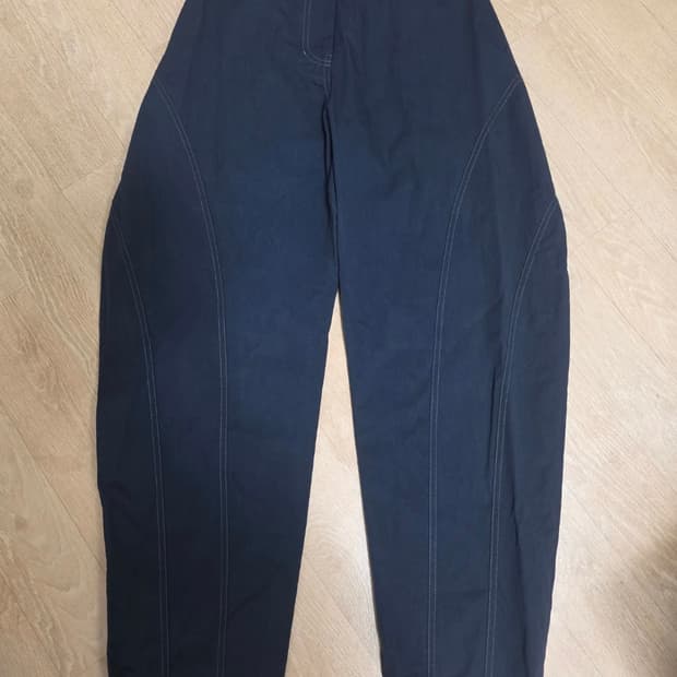 에토스 커브드 팬츠 네이비 S