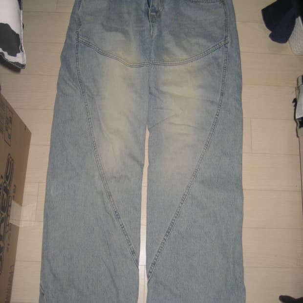 빈티지절개데님팬츠