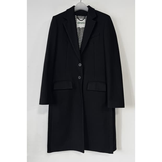 겐조 KENZO 울 캐시미어 롱 코트