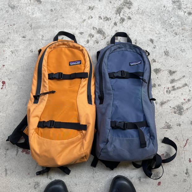  00s Patagonia Scrum Pack Orange 