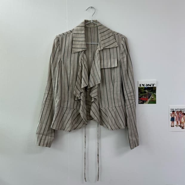 Japan cotton stripe jacket 면 재킷 