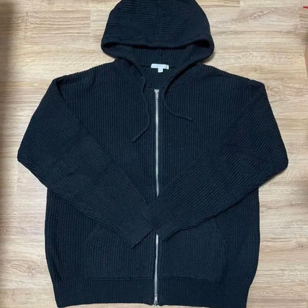 키뮤어 니트후드집업 (M)