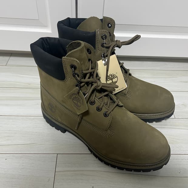 팀버랜드 6인치 프리미엄 워터프루프 워커 카키 290