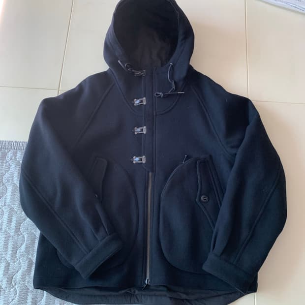 이스트로그 덱 파카 자켓 멜튼 울 xl 새상품