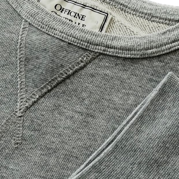 [S][Officine Generale]오피신 제네랄 코튼 맨투맨_그레이