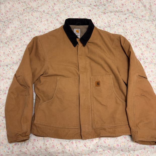 칼하트 빈티지 디트로이트 자켓 후리스 안감 J164 CML L