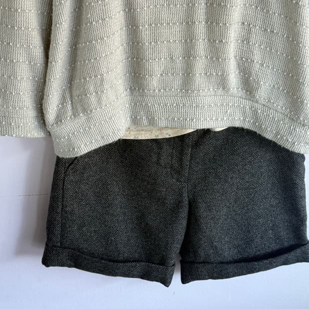 내추럴뷰티 울 숏팬츠 일본빈티지
