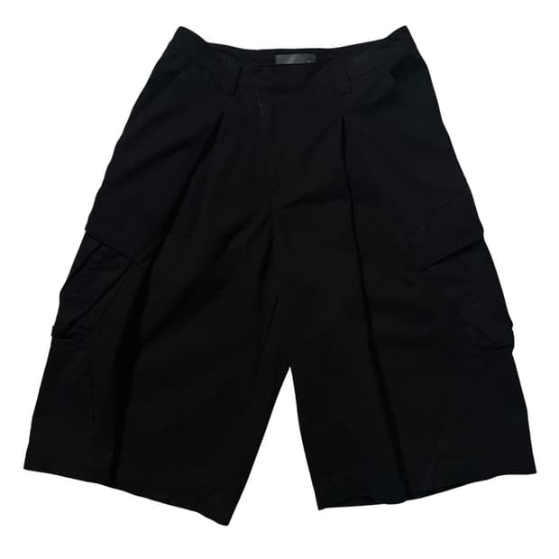 25ss 산산기어 카프리 하프 팬츠 블랙