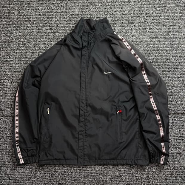 00s 나이키 올드스쿨 사이드 멀티로고 우븐 트랙자켓 2072