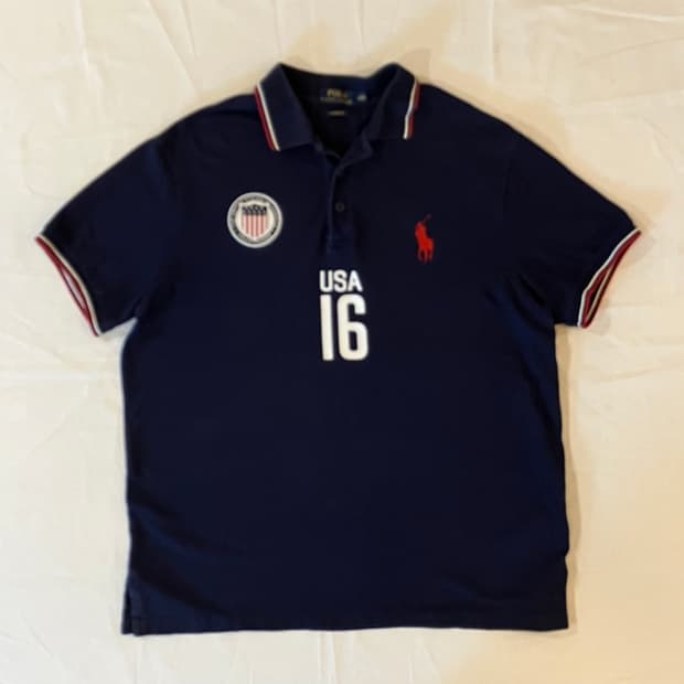 폴로 랄프로렌 USA 치프키프 카라티 네이비