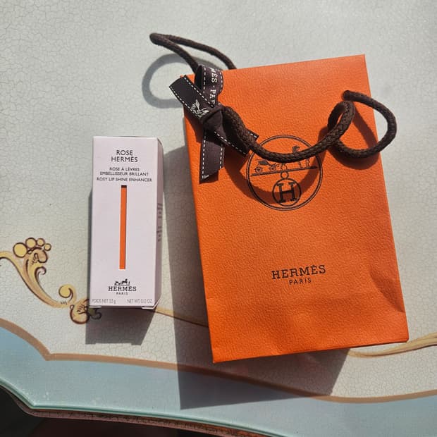 미개봉 에르메스 립밤 로즈 콘페티 27