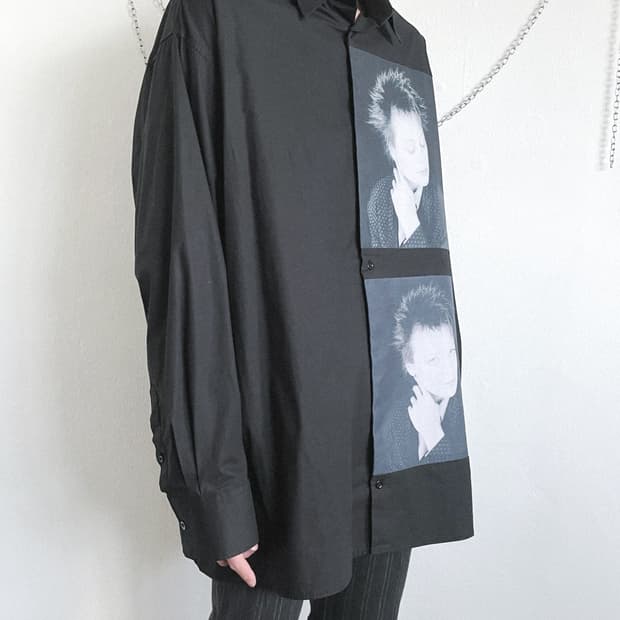 라프시몬스 아카이브 17SS 로버트 메이플소프 셔츠