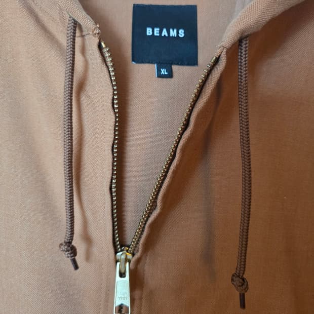 빔즈 후드 집업 점퍼