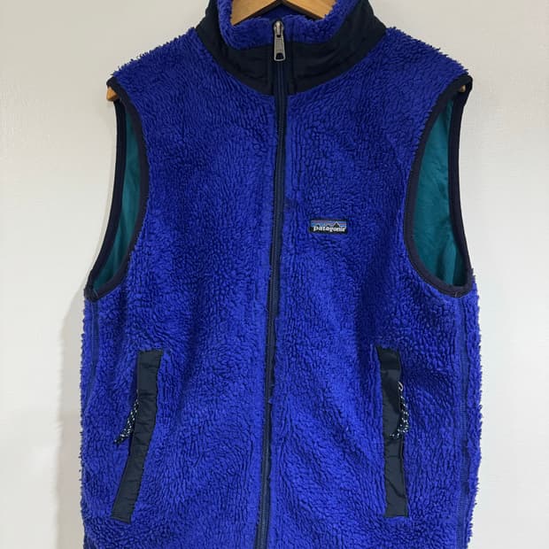 파타고니아 90년대 딥파일 베스트. USA S사이즈