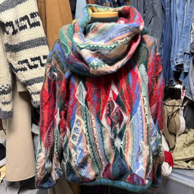 [Made in Australia] 정품 100% 캐시미어 쿠지 숄 니트