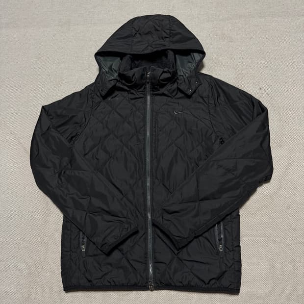 나이키 퀼팅 후드 경량패딩