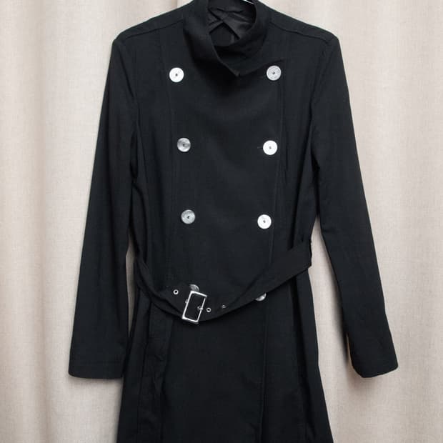 Viscose Trench Coat