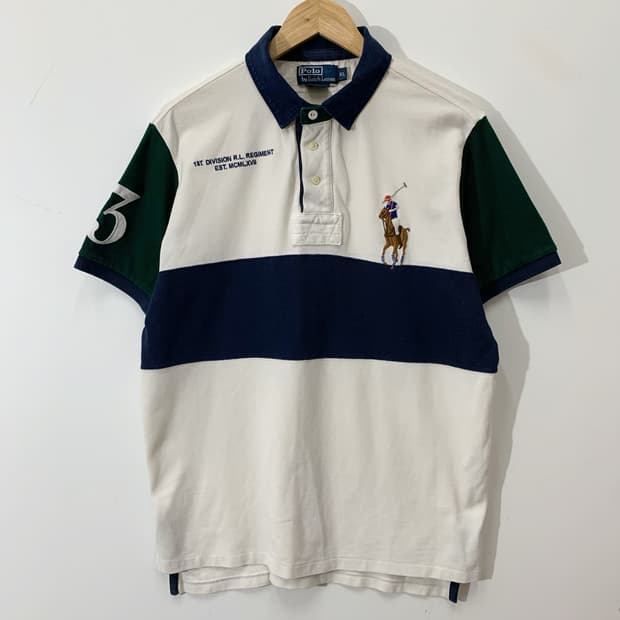 폴로 빅포니 럭비 반팔 카라티