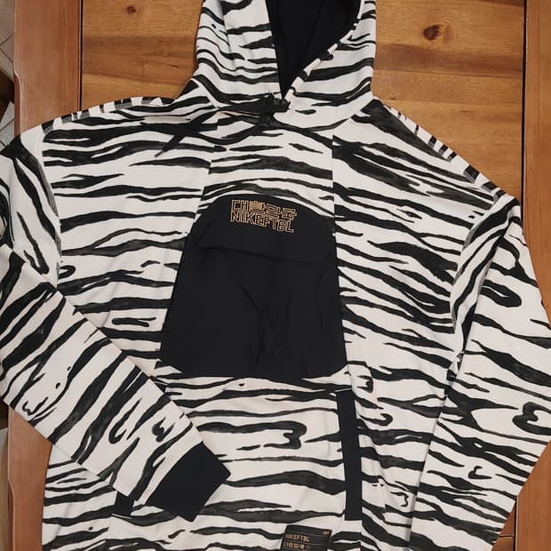 나이키 풋볼 대한민국 국대 풀오버 후드티 백호 XL