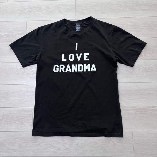 넘버나인 i love grandma 티셔츠