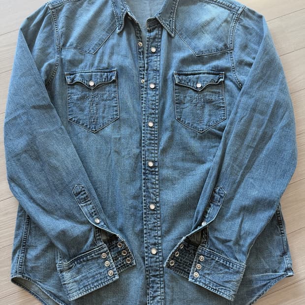 rrl 더블알엘 웨스턴 중청 xl