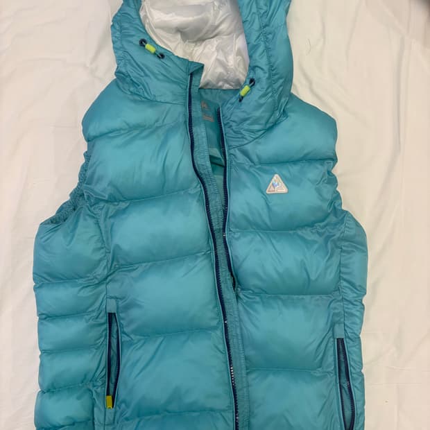 르꼬끄 민트 조끼패딩 /90