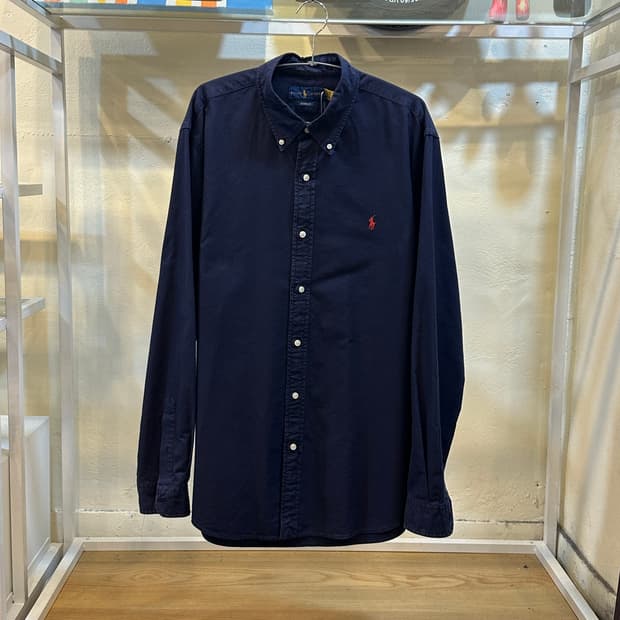 폴로 랄프로렌 클래식핏 가먼트 다이 옥스포드 셔츠 XL