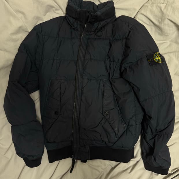 스톤아일랜드 가먼트다이 크링클랩스 다크네이비 S(95)