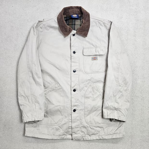 디키즈 코듀로이 카라 초어 자켓 XL