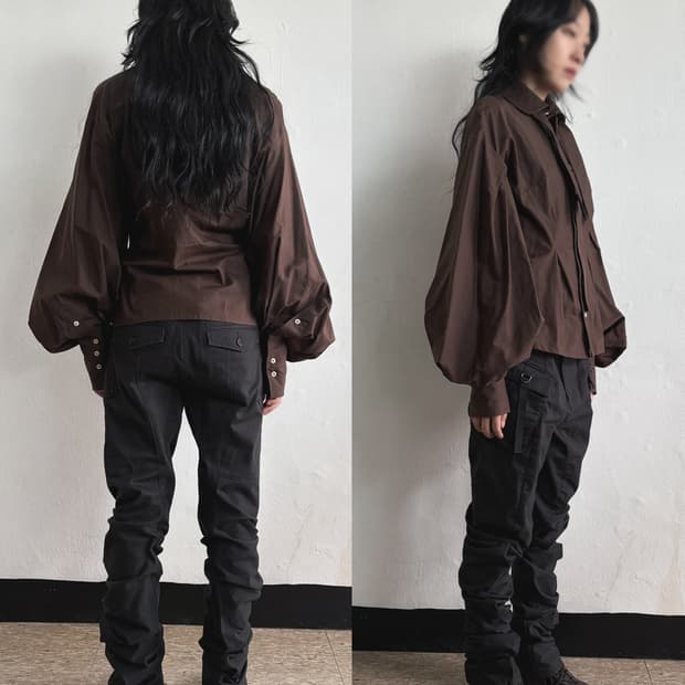 팀 반 스텐베르겐 앤트워프 08aw 런웨이 블라우스